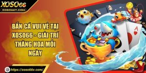 Bắn cá vui vẻ tại XOSO66 - Giải trí thăng hoa mỗi ngày