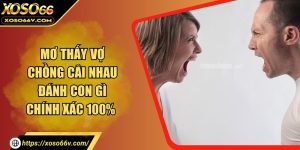 Mơ thấy vợ chồng cãi nhau đánh con gì chính xác 100%